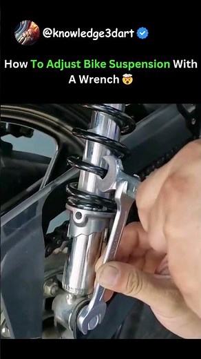 Enjoy Watching Shock Absorber Adjustment With A Wrench
