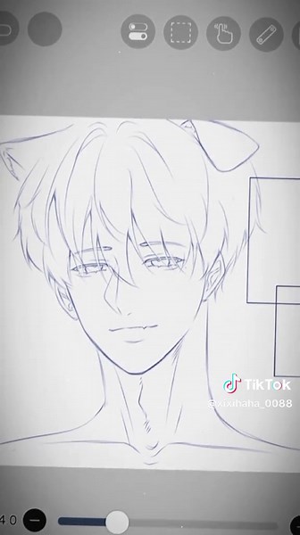 Vẽ có hơi ẩu và 🐛 thông cảm he. Mấy mom khác thấy vid này nên suy nghĩ kĩ trc khi đưa tranh cho tui 🤣 #art #ve #digi #draw #xuhuong