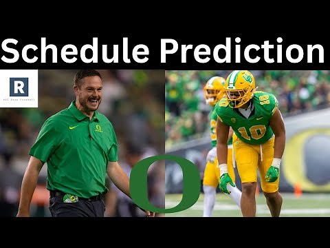 Oregon Ducks Football 2025 Schedule Preview and Prediction