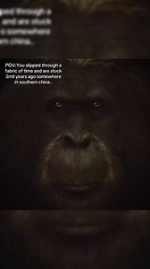🚨What if you slipped through time… and landed face-to-face with the real monster our ancestors feared? Imagine waking up 2 million years ago in the jungles of southern China—no weapons, no shelter, just you and something far bigger, faster, and smarter than any modern ape. Some scientists believe creatures like this actually existed… and some even claim they never truly went extinct. If this thing stepped out of the shadows right now, would you run… or freeze? 👇 Comment “TIME RIP” if you think