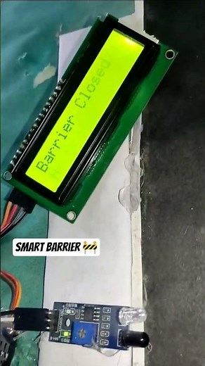 Iot projects , Arduino with ir sensor , Arduino projects , smart barrier gate , science projects