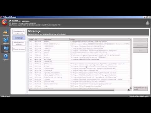 Tutoriel Comment utiliser CCleaner