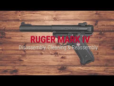 Ruger® Mark IV™ Disassembly, Cleaning and Reassembly Tech Tip