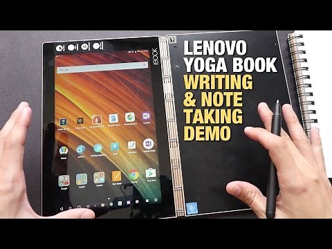 Lenovo Yoga Book Handwriting & Note Taking Demo