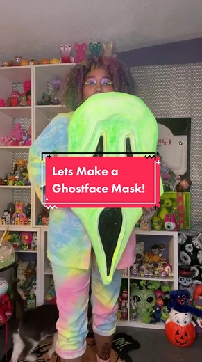 Lets make a Ghostface Mask!#ghostface #ghostfacecult #ghostfacemask #doyoulikescarymovies #scream #diy #diyproject #horror #horrortok #scary #sculpting #clay #paint #handmade #letsmaketiktok #mask #foam #foamartist