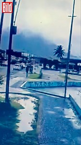 Ein dramatischer Flugzeugabsturz erschüttert Brasilien, als ein Privatjet bei der Landung von der Piste abkommt und in einem gewaltigen Feuerball explodiert. Doch trotz der enormen Zerstörung überlebt eine Familie mit zwei Kindern das Unglück. 📹: ViralPress #saopaolo #brasilien | Bild