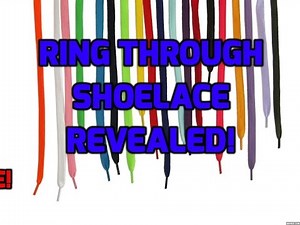 Ring through shoelace revealed! MUST SEE