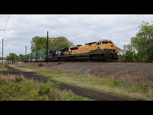 All 4 daily Intermodal trains on the Norfolk Southern Morrisville Line with Heritage Unit Leaders!
