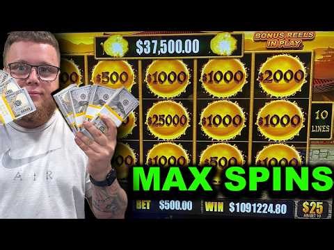Max Bet Madness On Super High Limit Slot