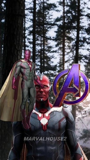 vison 🆚 avengers fight #marvalshorts
