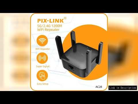 PIXLINK Wireless WiFi Router Dual Band WiFi Extender WiFi Booster Wi-Fi Amplifier Wi-Fi Signal Repea