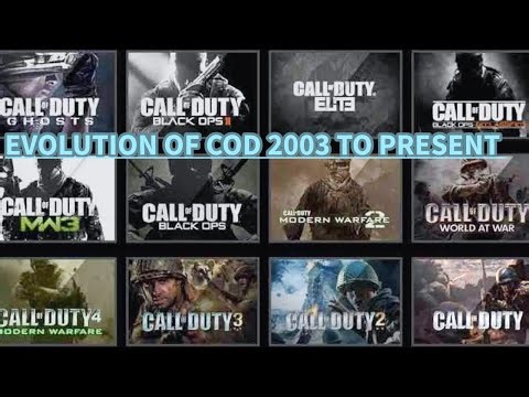 Call Of Duty Evolution | Call Of Duty Evolution 2003 to 2024 | 2003 to 2024 Call Of Duty Evolution