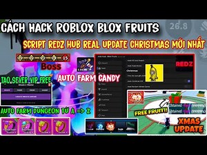Guide to Hacking Blox Fruits Script RedZ Hub Latest Update Auto Farm Dungeon, Up Race V4...