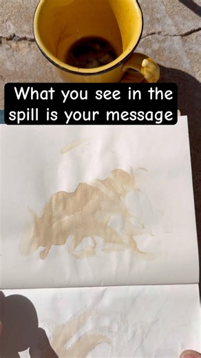 Your coffee can send you a message. #art #fypshorts #wipartwork #fyp #coffee #coffeeart #aliens #wip
