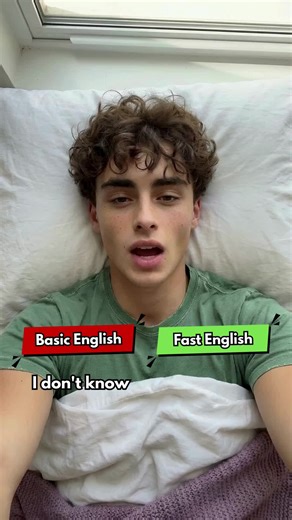 Basic English vs Fast English pt.1 #learnenglish #speakenglish #improveyourenglish #englishfluency