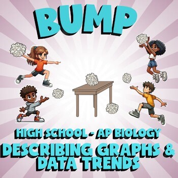 Describing Graphs & Data Trends BUMP Science Game - No Prep AP Biology Review