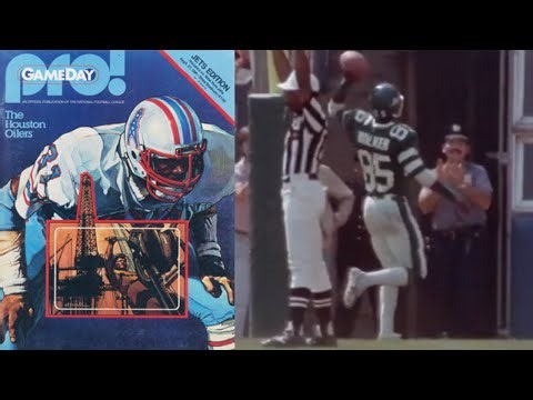 1981 Week 04 Houston Oilers @ New York Jets - highlights (NFL Films)