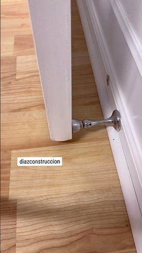 How to install a door stop