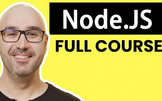 【YouTube百万粉丝大神 Mosh】Node.js系列完整教程（中英文字幕）