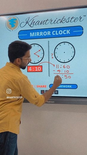 Mirror Clock | khantrickster