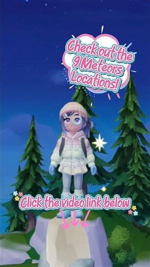 Let's check out the 9 Meteors Locations! Meteors Shower at Heartopia!