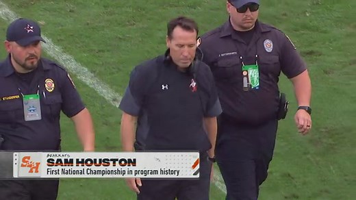 Sam Houston State's late TD gives them FCS title