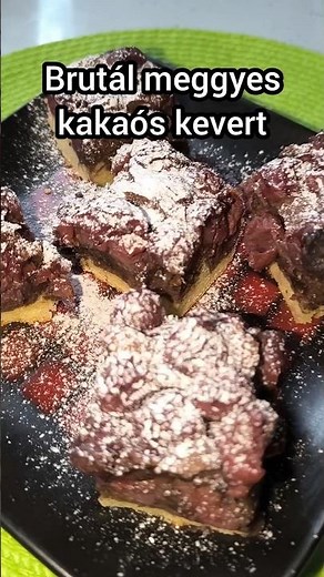 Meggyes kakaós kevert