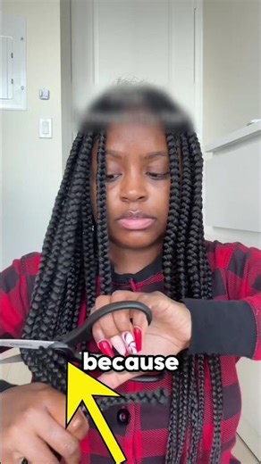 Why Braids Are Cut Instead of Untied—The Real Reason #HairHack #Braids