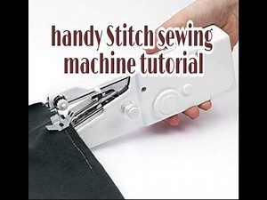 Review and tutorial mesin jahit tangan/ tutorial and review handy stitch