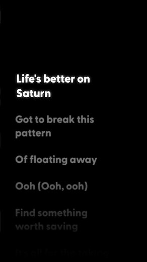 SZA - Saturn (lyrics)