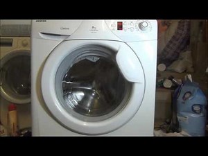 Hoover Optima WMH148 Washing Machine : Test wash