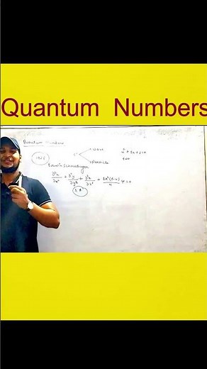 quantum numbers class 11 chemistry