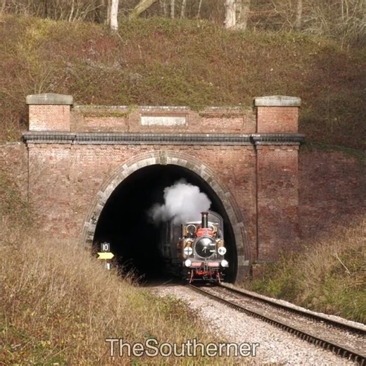 72 “Fenchurch” emerges from Sharpthorne Tunnel | Bluebell Railway - ‘New Years Day Gala’ 01/01/2026