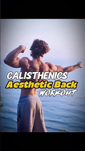 Calisthenics back workout #backworkout