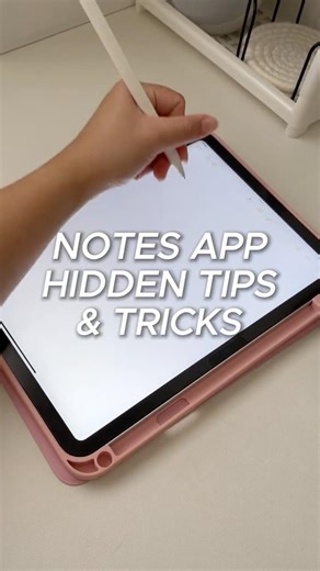 notes app tips & tricks