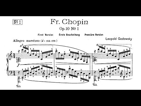 Leopold Godowsky - 53 Studies on Chopin's Études