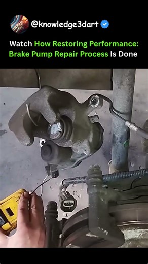 Watch How Restoring Performance: Brake Pump Repair Process Is Done