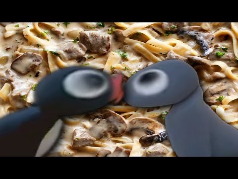 YTP Tennis: Pingu Goes Fishing for DELICIOUS Beef Stroganoff