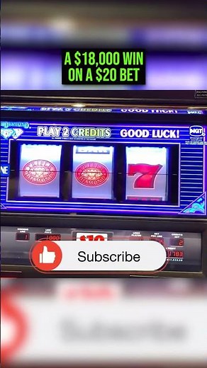 $18,000 Jackpot On A $20 BET! 🤯 #casino #shorts #vegas