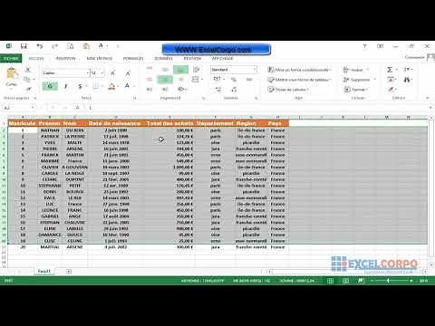Comment sélectionner une cellule dans Microsoft Excel