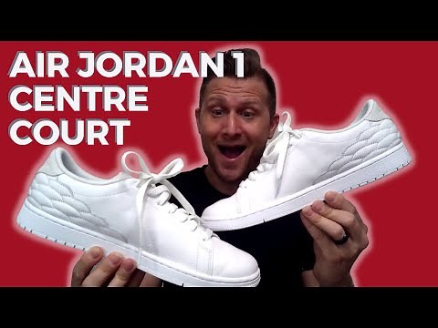 Air Jordan 1 Centre Court Review & On Feet! Best Jordan Low Ever!?!