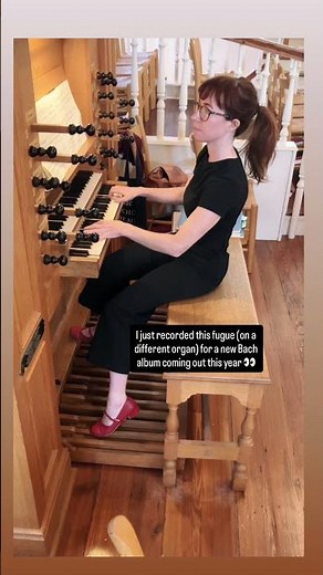 Bach Fugue BWV 542 G minor #orgelspielerin #bach #organ #earlymusic #orgel #musician #orgelmusik