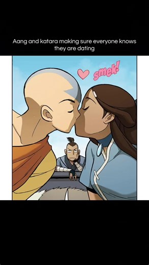 Comic Kataang is so peak #atla #avatarthelastairbender #kataang #fyp #viral