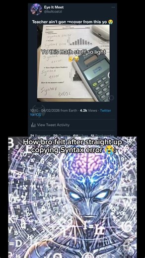 Bruv's ain't using the calc right 😭