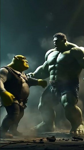 Hulk vs Shrek – The Clash of Green Giants