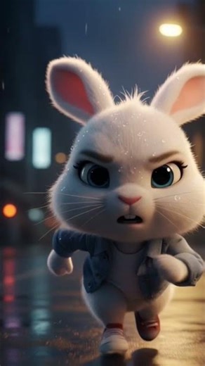 BunnyBoo Saves cats from meat thieves #bunnystory #bunny #bunnyboo