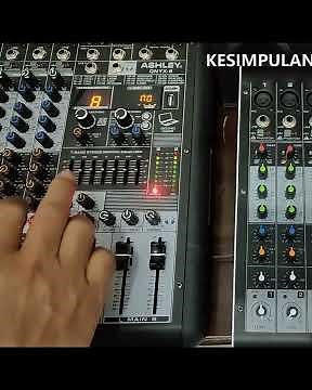 Check the master volume slider and turn! #settingmixer #faders #equalizer