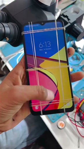 Samsung a12 front glass change🧑‍🔧✅