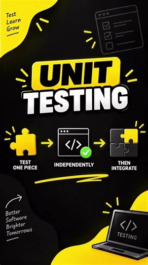 Unit Testing Explained in 20 Seconds | Software Testing Interview Question 🚀| Shorts