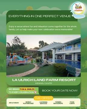 Resort Fun, Pool & Playground Together! 🏊🛝 | La Ulrichland Farm Resort, Indang Cavite